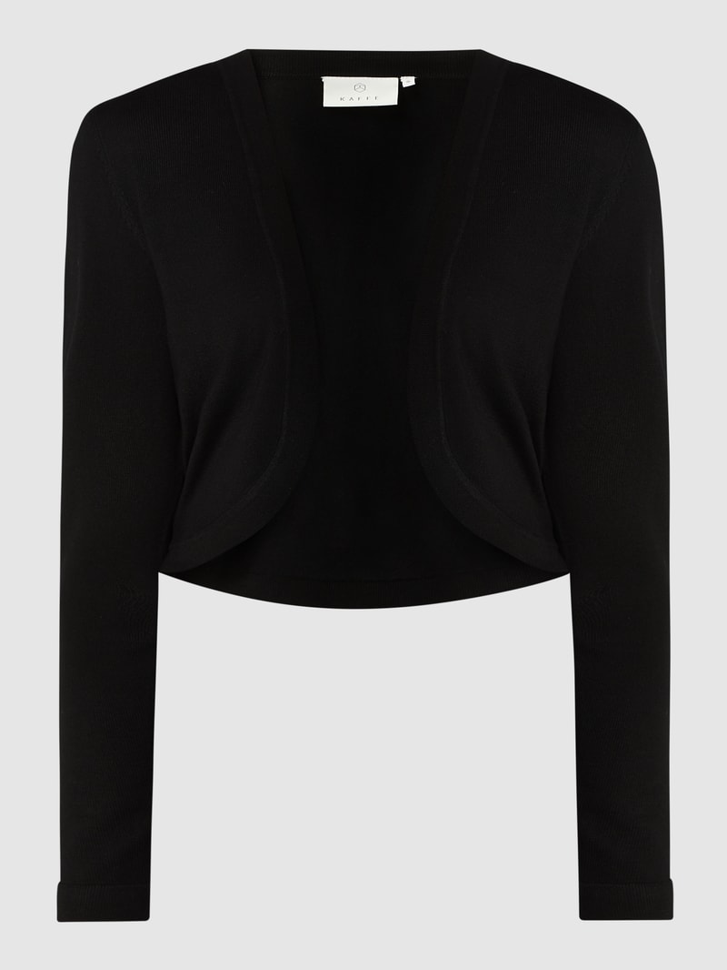 Bolero mit Schalkragen Modell 'ASTRID' in schwarz