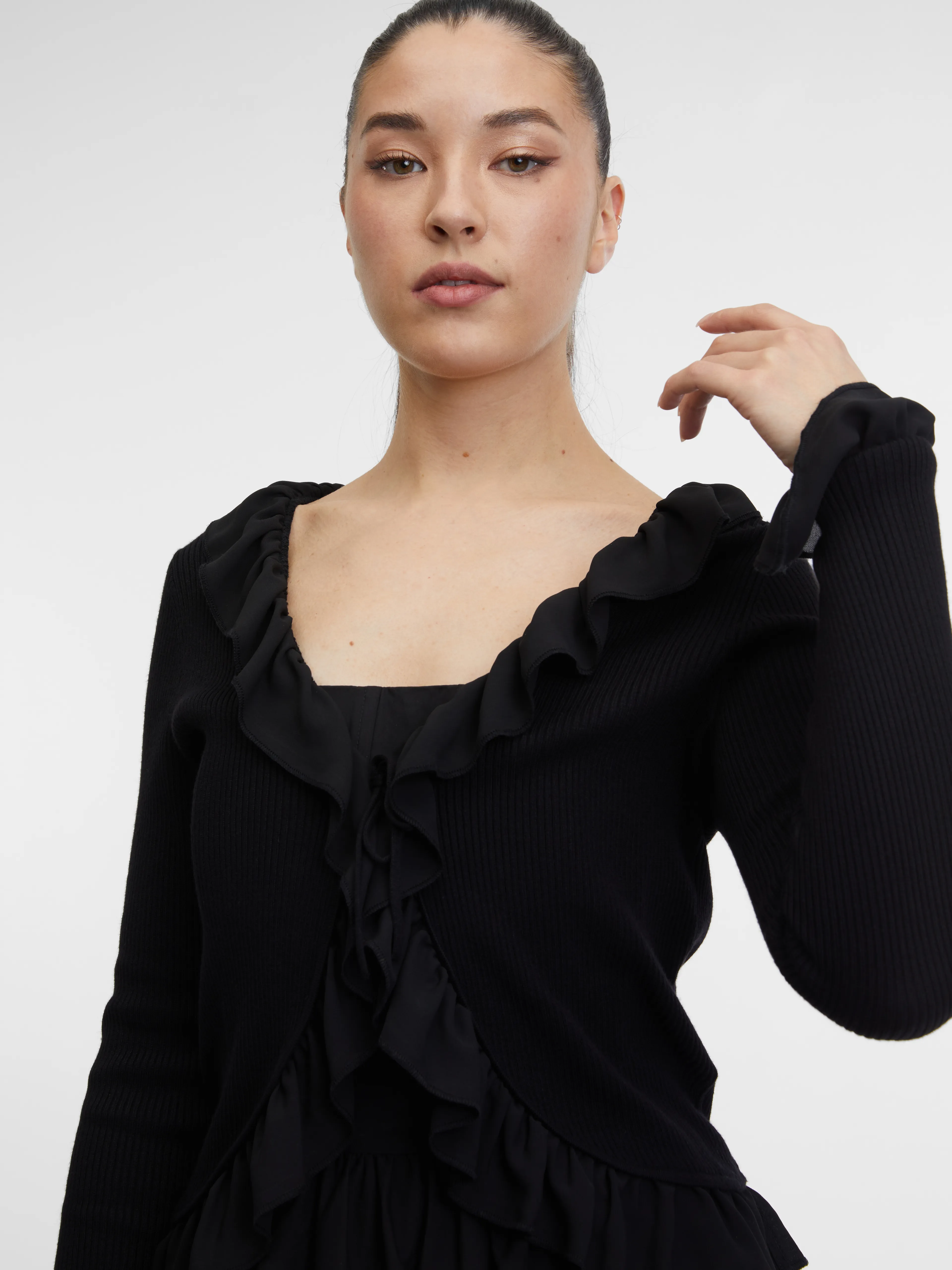 Schwarze Damen Cardigan ORSAY