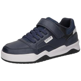 Geox J Perth Boy Sneaker in blau