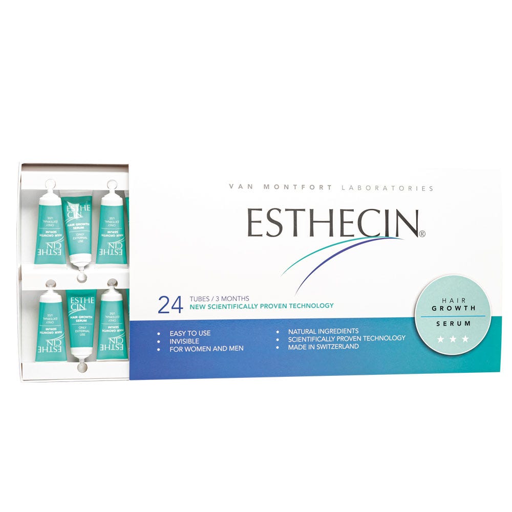 Esthecin Haarwuchsmittel 24 Tuben á 10 ml