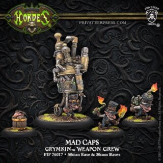 Grymkin: Mad Caps Weapon Crew Resin Blister Pack of 4