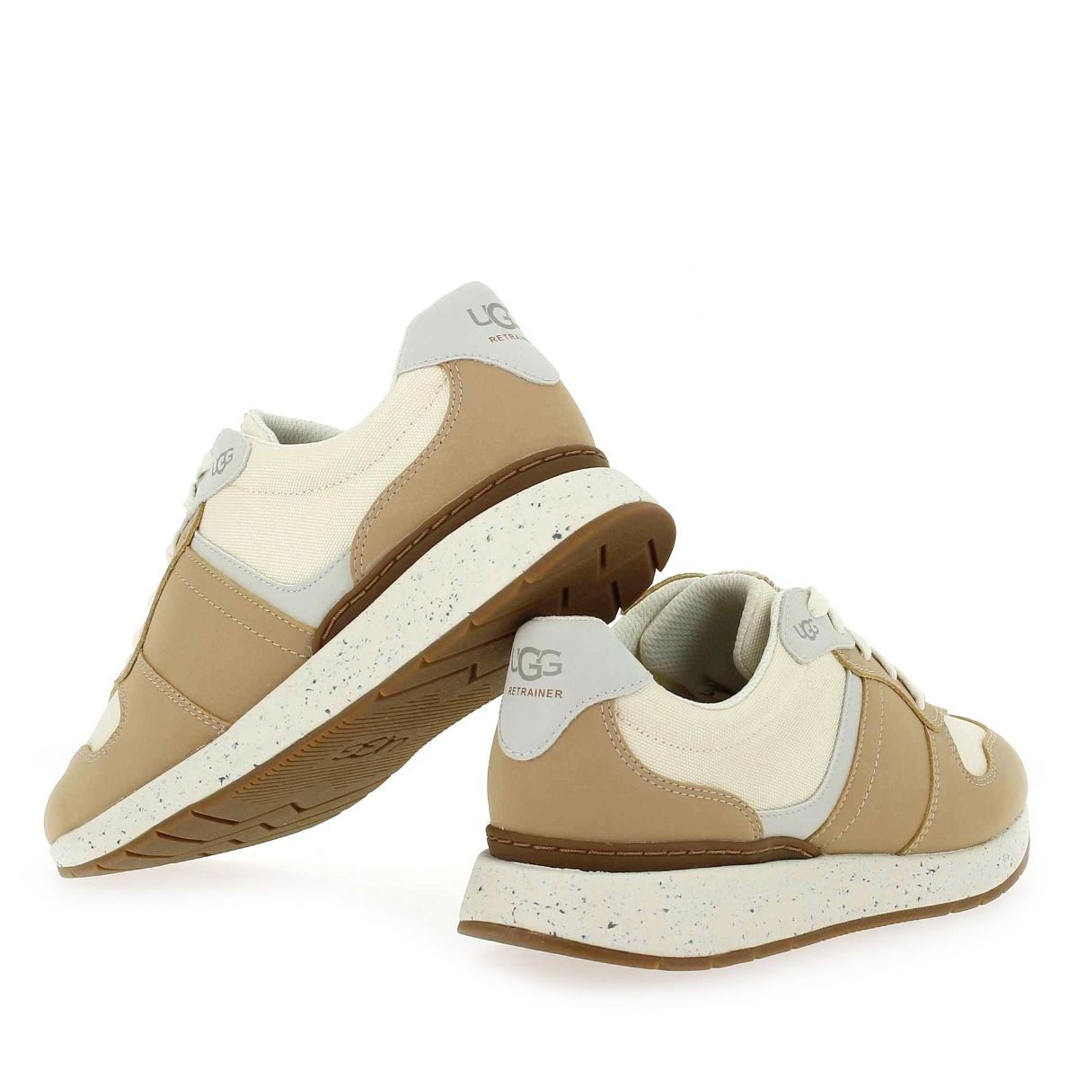 UGG  W RETRAINER - Blanc Beige