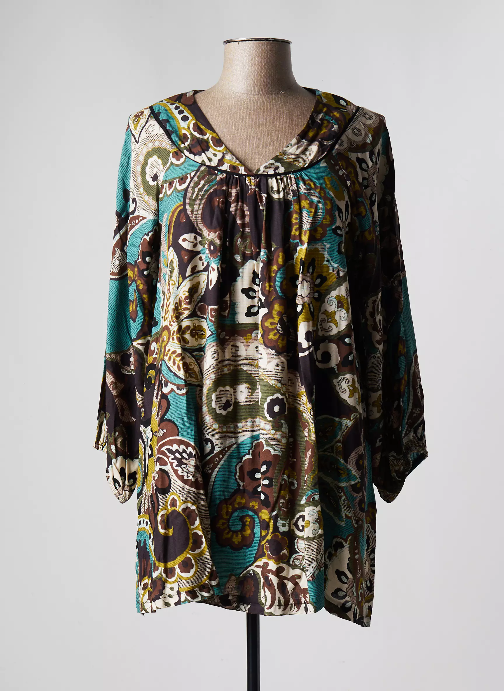 G Oze Blouses Femme couleur marron