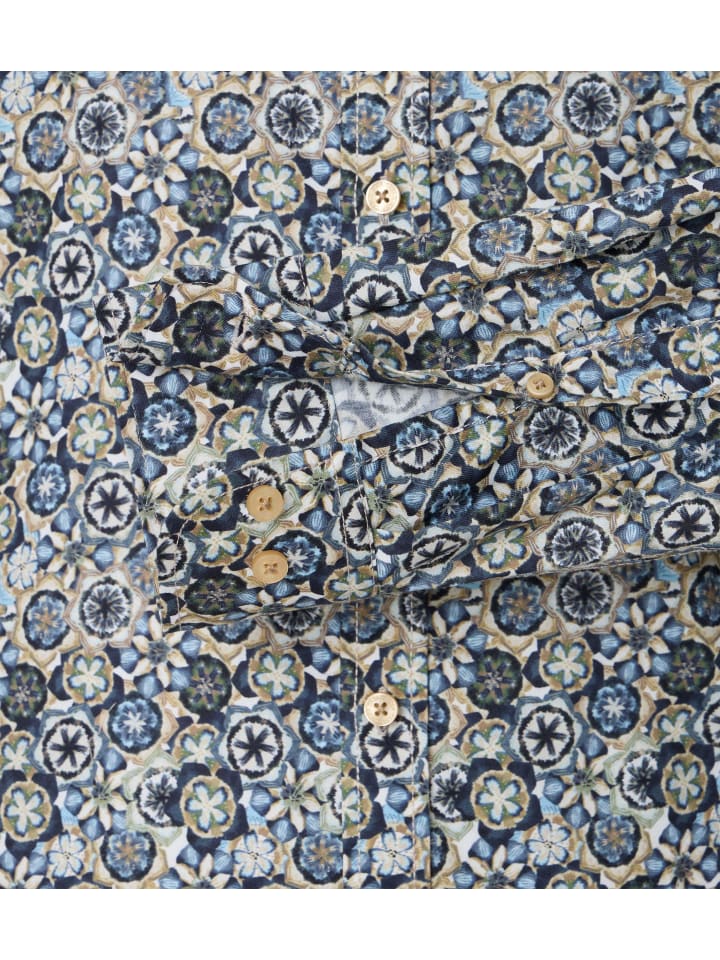 CASAMODA Freizeithemd in Grünblau günstig kaufen