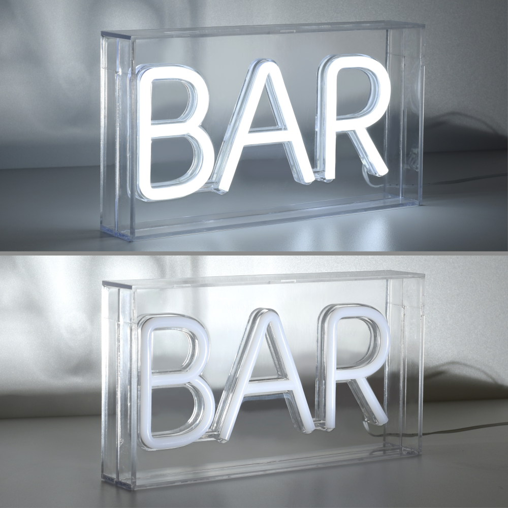Neon-LED-Tischleuchte Neon-Bar