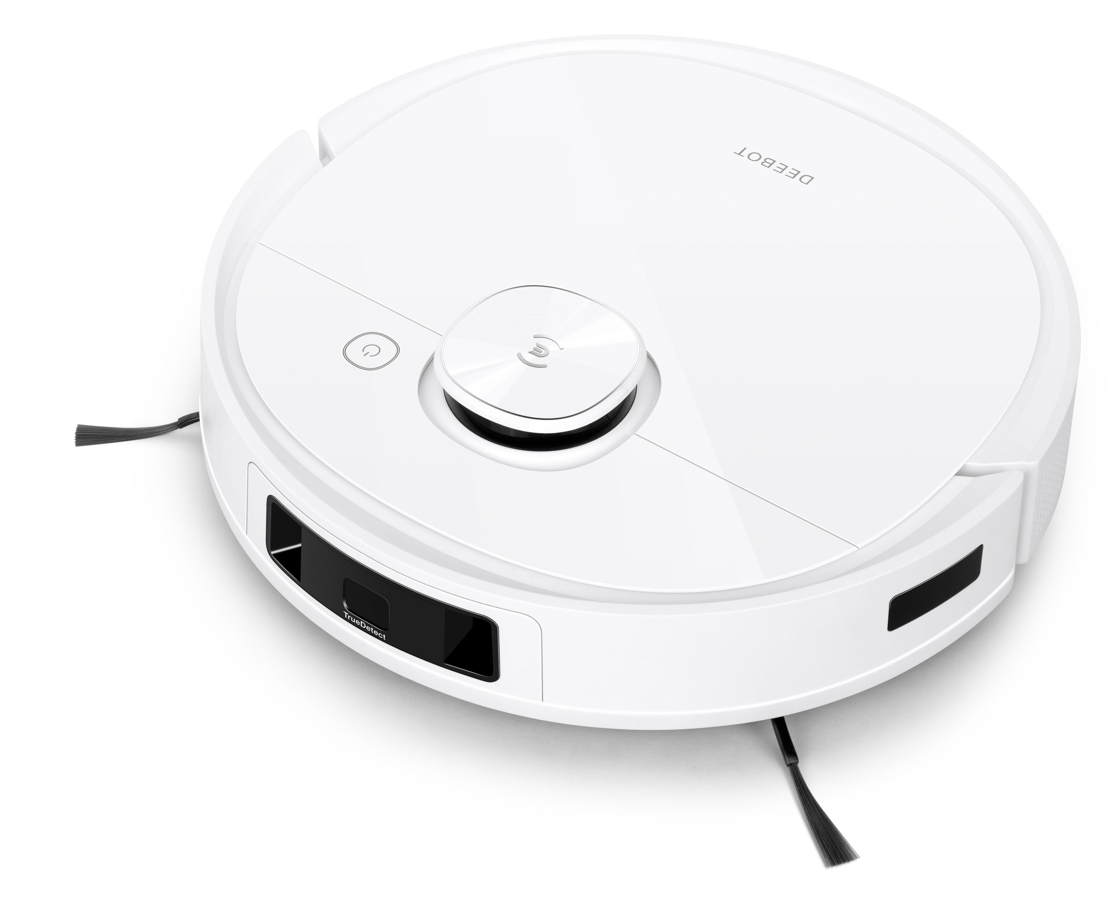 ECOVACS Nass-Trocken-Saugroboter DEEBOT T9+, 50 W, 3000PA, DToF-Laser, Absaugstation, für alle Fussbodenarten, Weiss