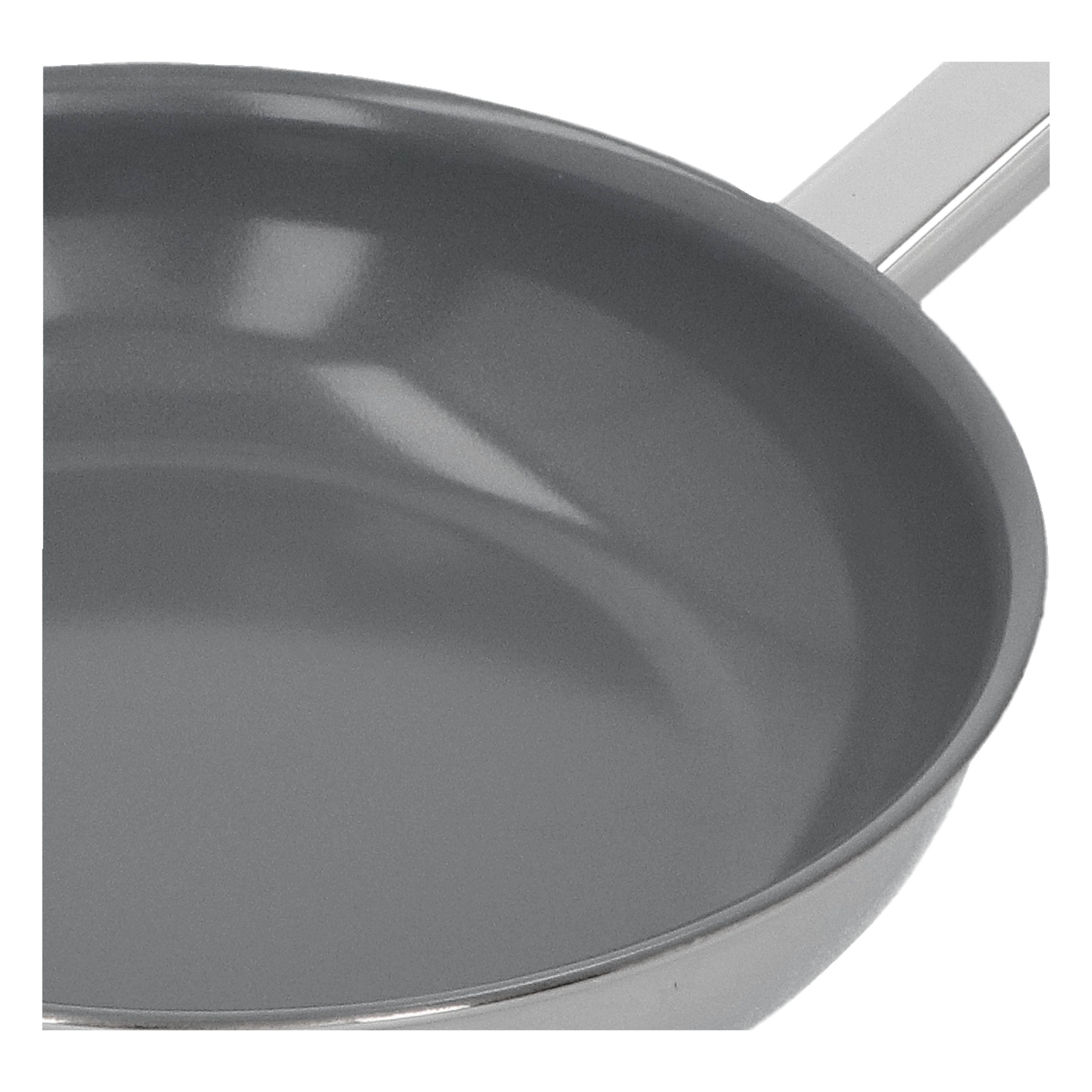 Bratpfanne 20 cm, 18/10 Edelstahl, Silber