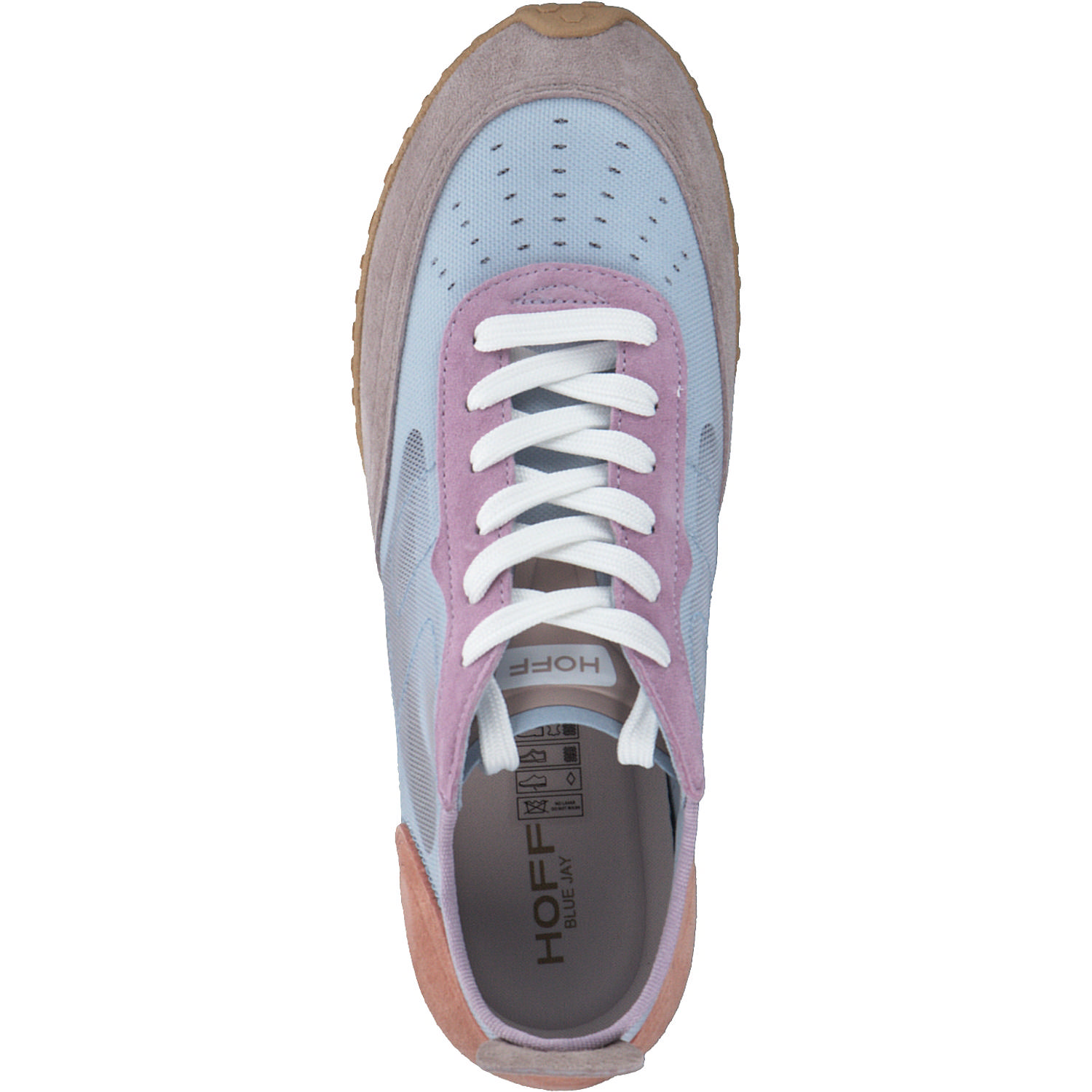 Hoff Schuhe 1231000, Schnürschuhe, Damen, beige/blau/lila/orange