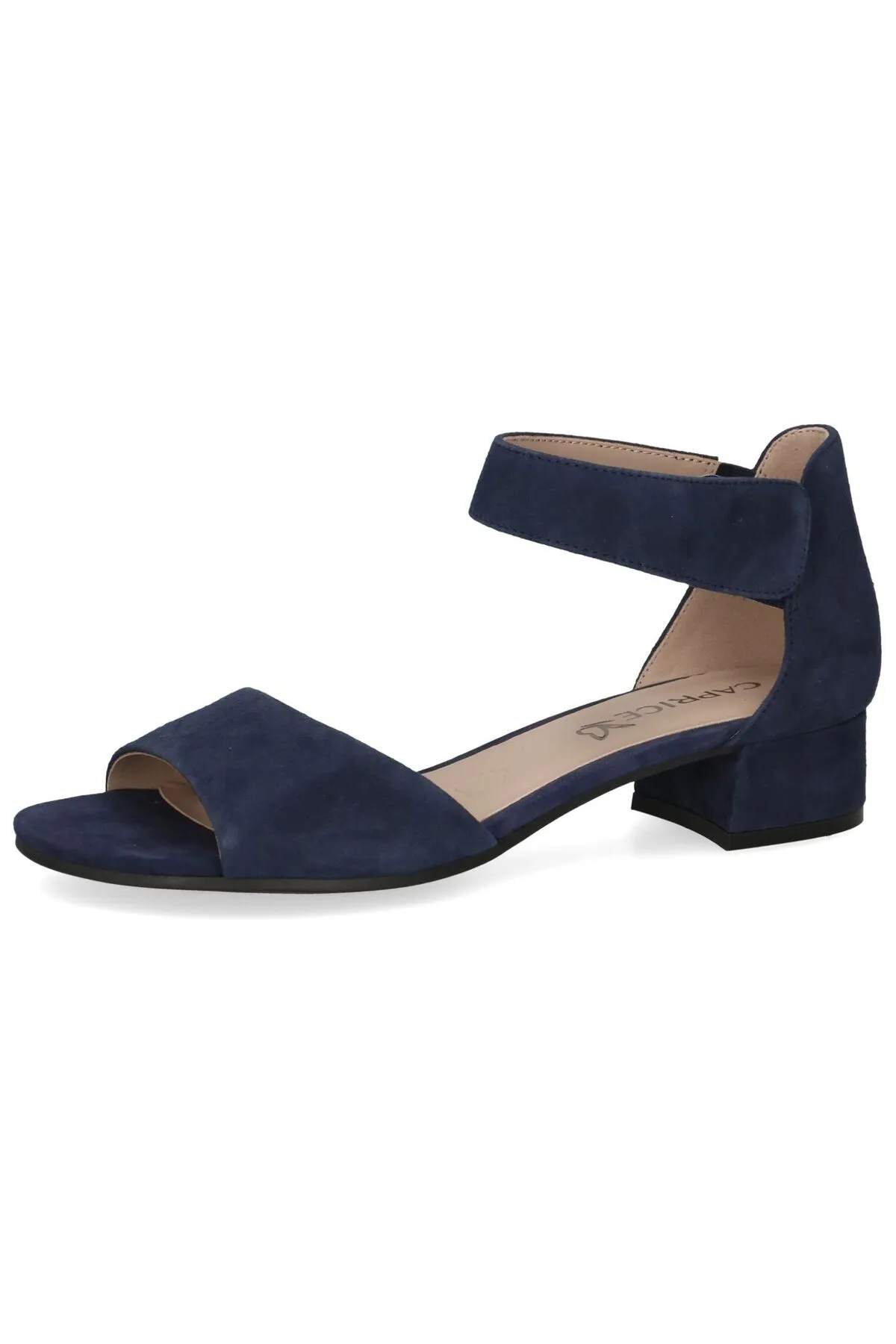 Caprice  Sandalette - Blau - Blockabsatz
