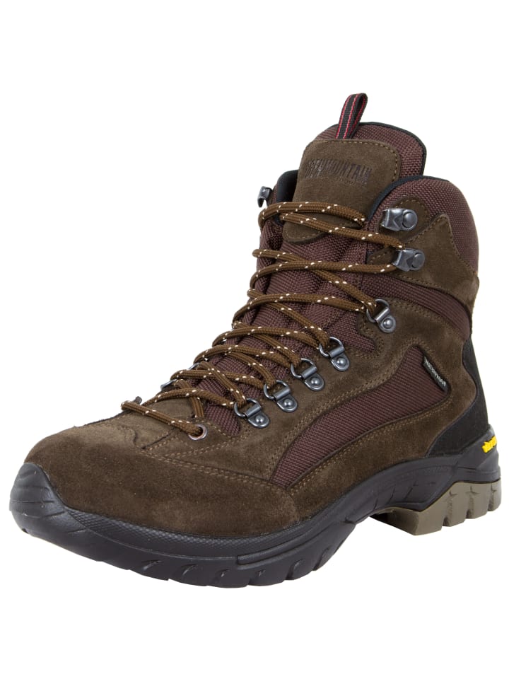 GUGGEN MOUNTAIN Wanderstiefel Uni in Braun günstig kaufen