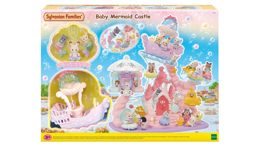 Sylvanian Families - Baby Meerjungfrauen Schloss
