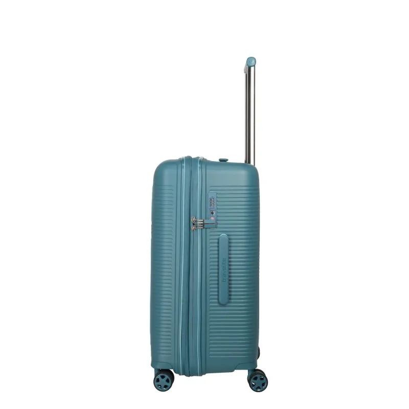 Travelite ROOMER Trunk M (66 cm) Erweiterbar - Aqua