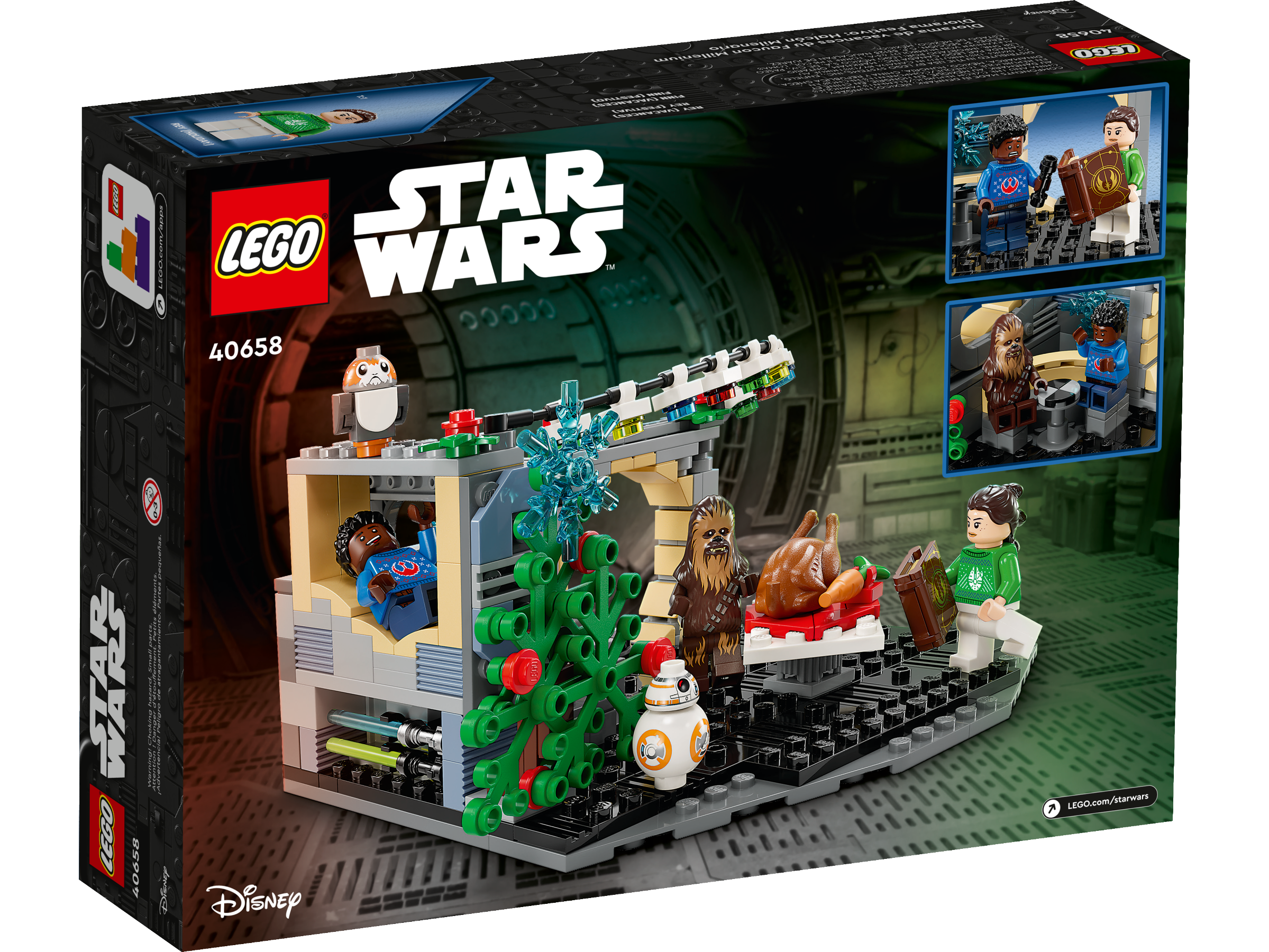 Millennium Falcon™ – Weihnachtsdiorama 40658