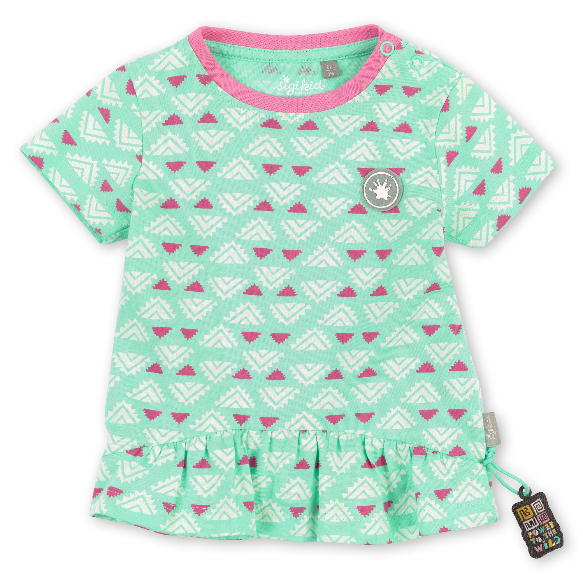 Baby Longshirt mit Volant