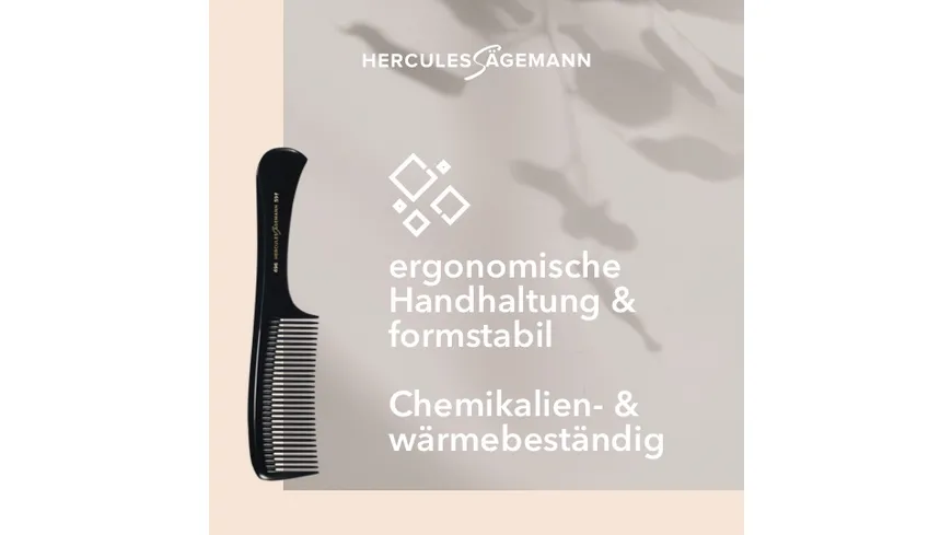 HERCULES Sägemann Griffkamm Naturkautschuk