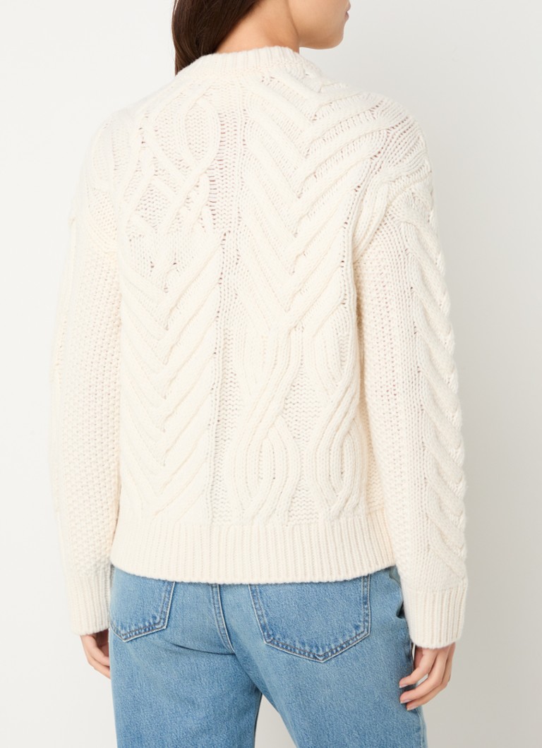 CLOSED Wool cable-knit cardigan