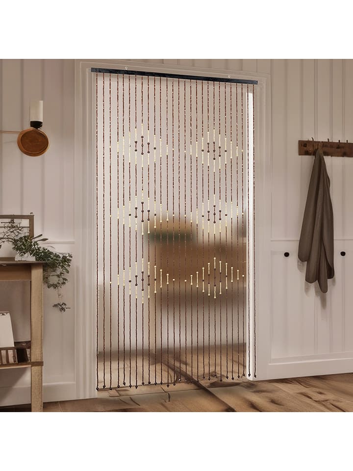 Nature Fellow Türvorhang in Braun - (L)175 x (B)90 cm günstig kaufen onesize