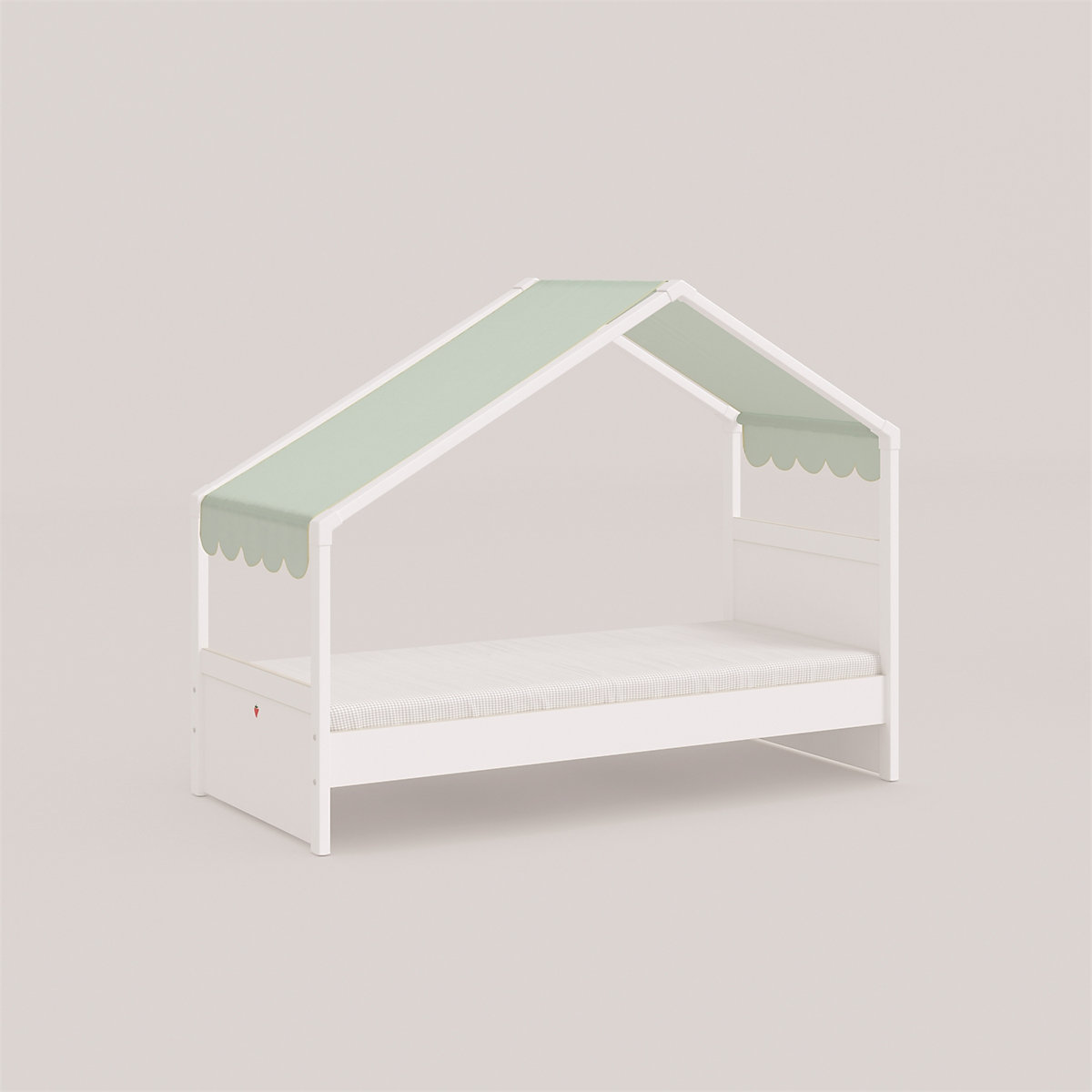 Kinderbett mit Markisendach Bett: B/H/T 103 x 163 x 205 cm