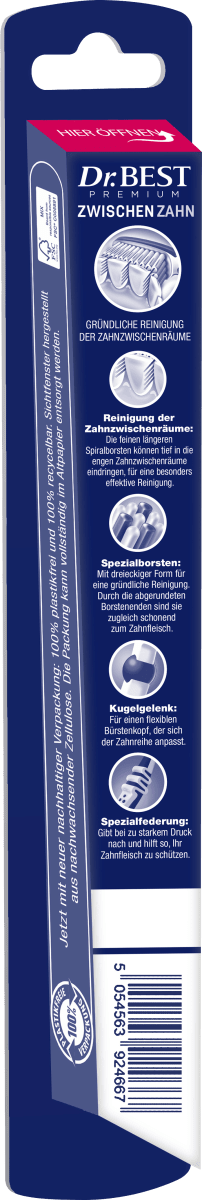 Zahnbürste Premium Zwischenzahn mittel, 1 St