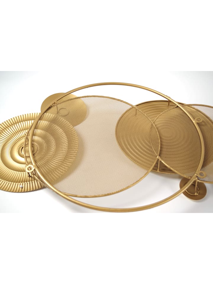 kobolo Metallbild GOLDENMET in Gold günstig kaufen onesize