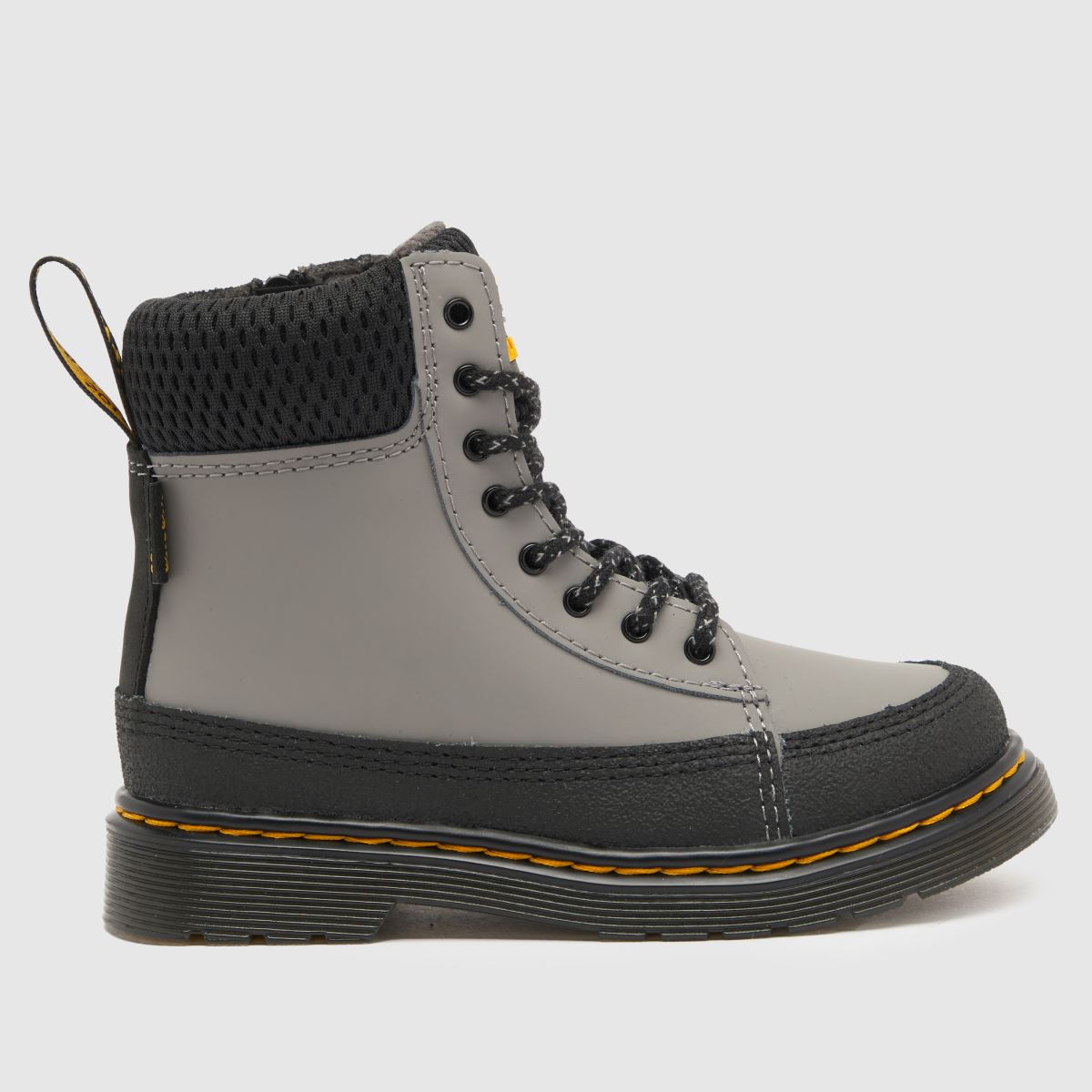 Dr. Martens világosszürke 1460-as galléros kisgyermek csizma