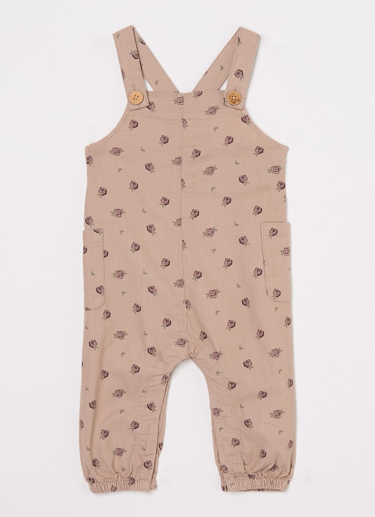 Salopetă mulată Lil' Atelier NBNFNola din bumbac organic