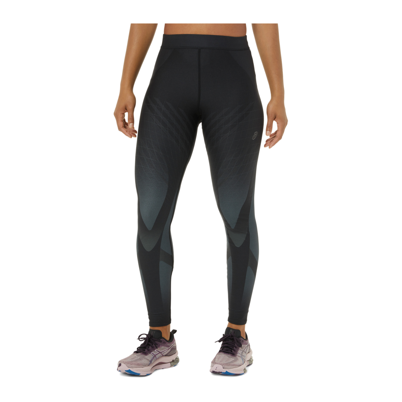 Asics Metarun Leggings Running Damen Schwarz F002