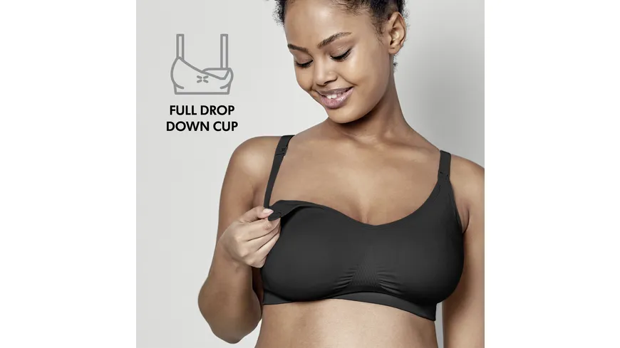 Medela Keep Cool™ Ultra Komfort Schwangerschafts- und Still-BH, schwarz, Gr. L schwarz