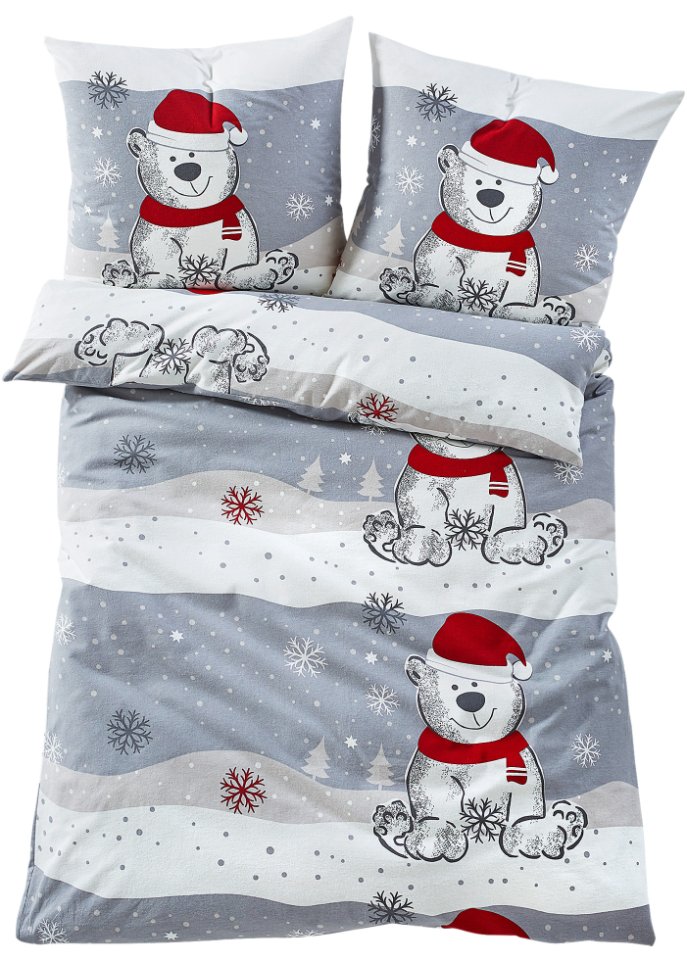 Bettwäsche mit winterlichem Design