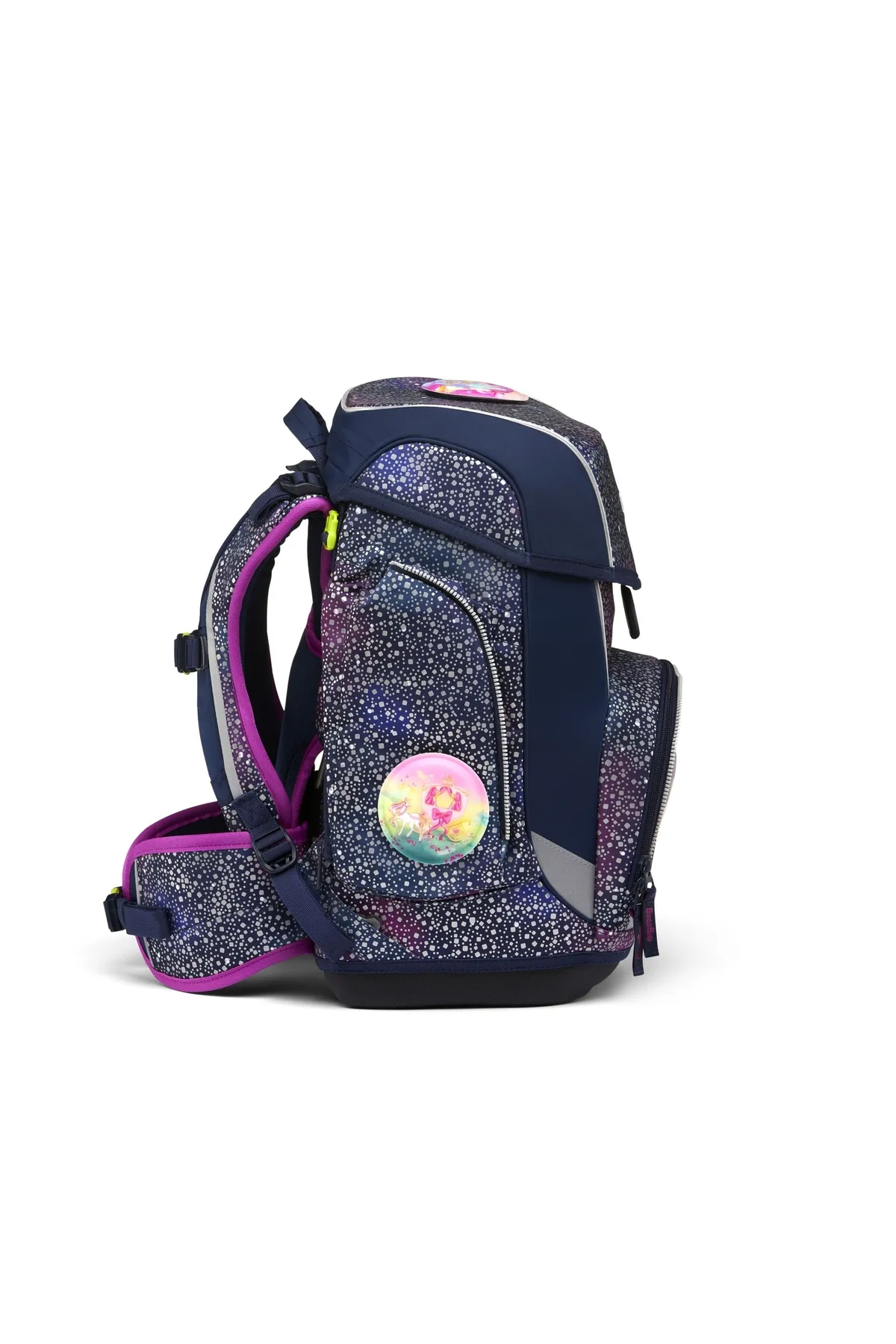 Ergobag  Schulranzen cubo Set Super Reflex Glow