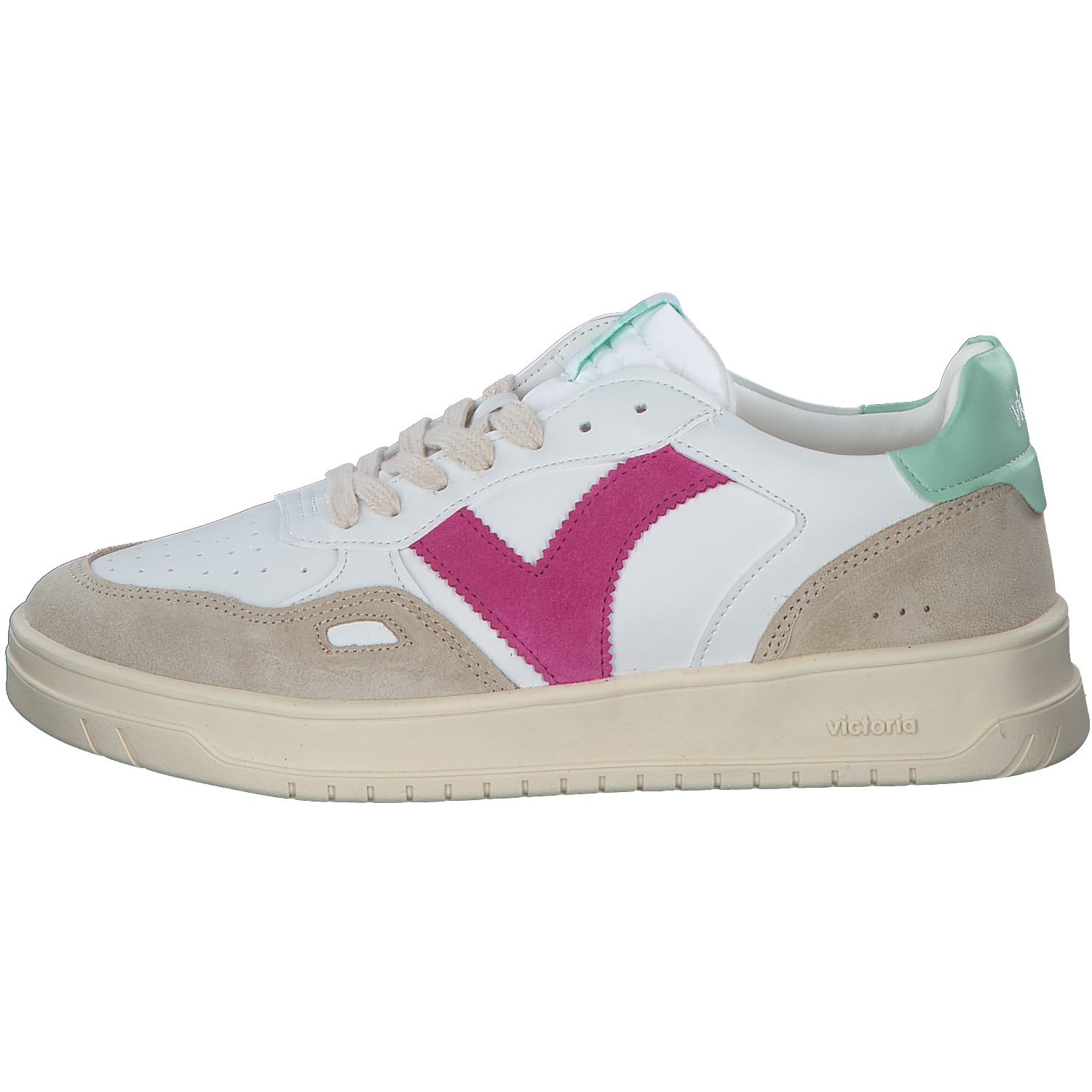 Victoria Seul 1257101, Schnürschuhe, Damen, Weiß