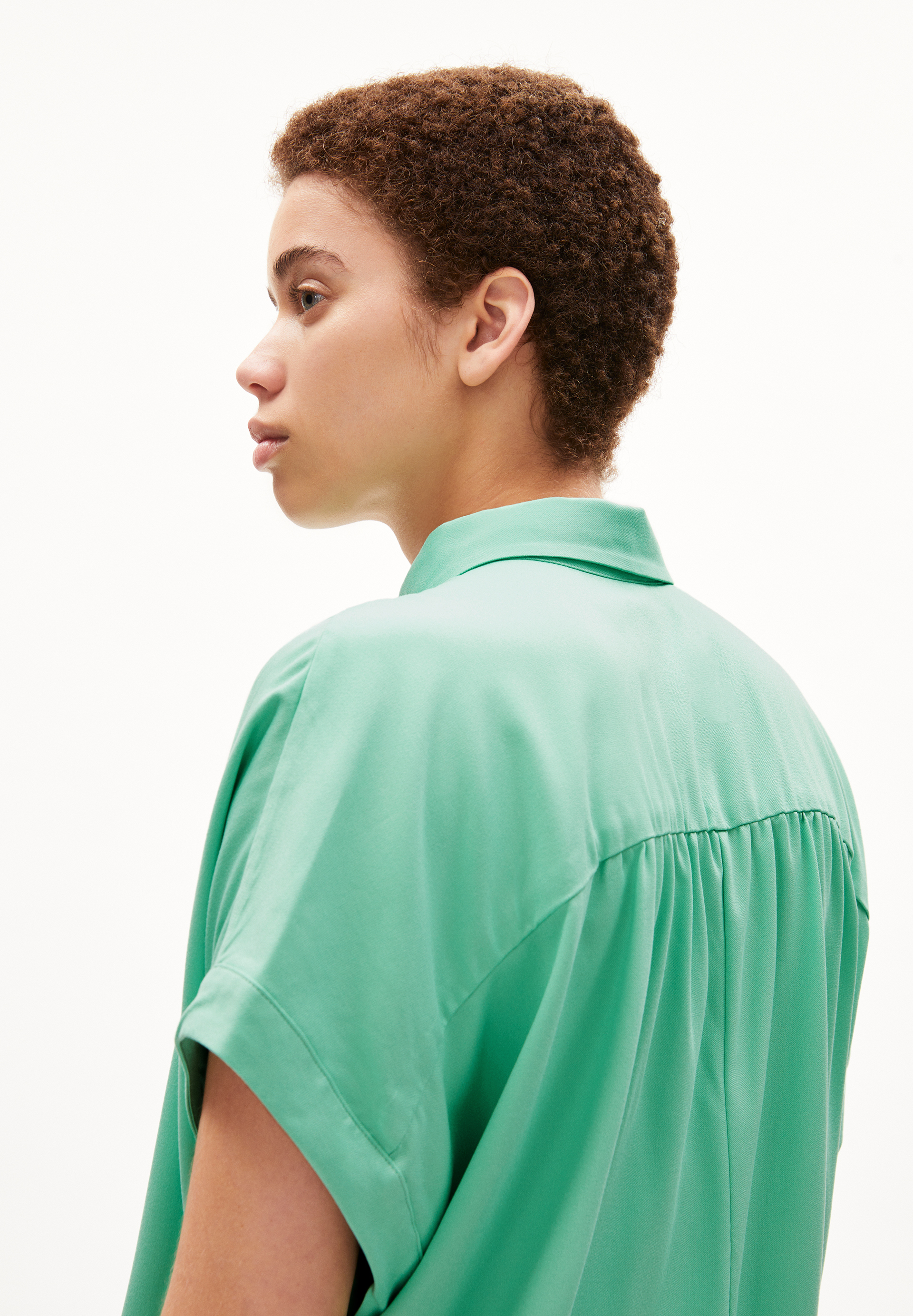 Bluse Relaxed Fit aus LENZING™ ECOVERO™ Viskose