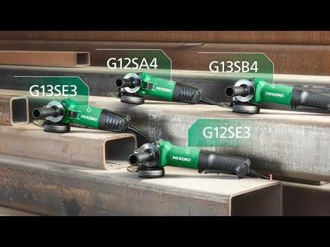 HiKOKI G13SB4Y8Z Angle Grinder 125 mm 1400 Watt