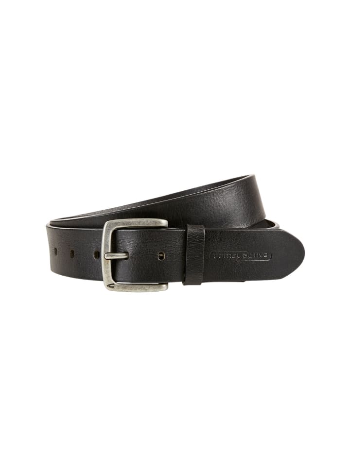 Camel Active Gürtel aus echtem Leder in Schwarz günstig kaufen