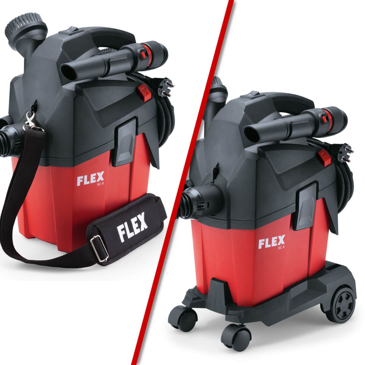 FLEX VC 6 L MC Kompaktsauger-Set, 10-teilig