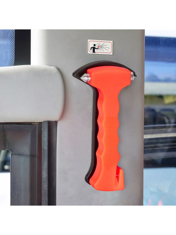 relaxdays Notfallhammer in Orange günstig kaufen onesize