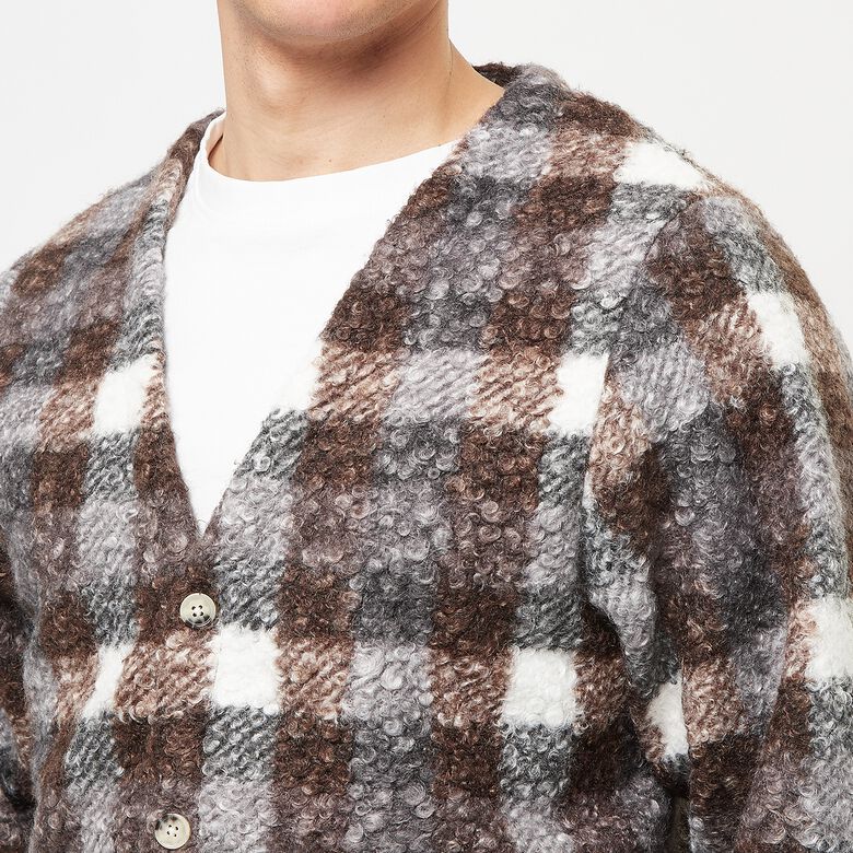 Pleasures Graham Cardigan grey