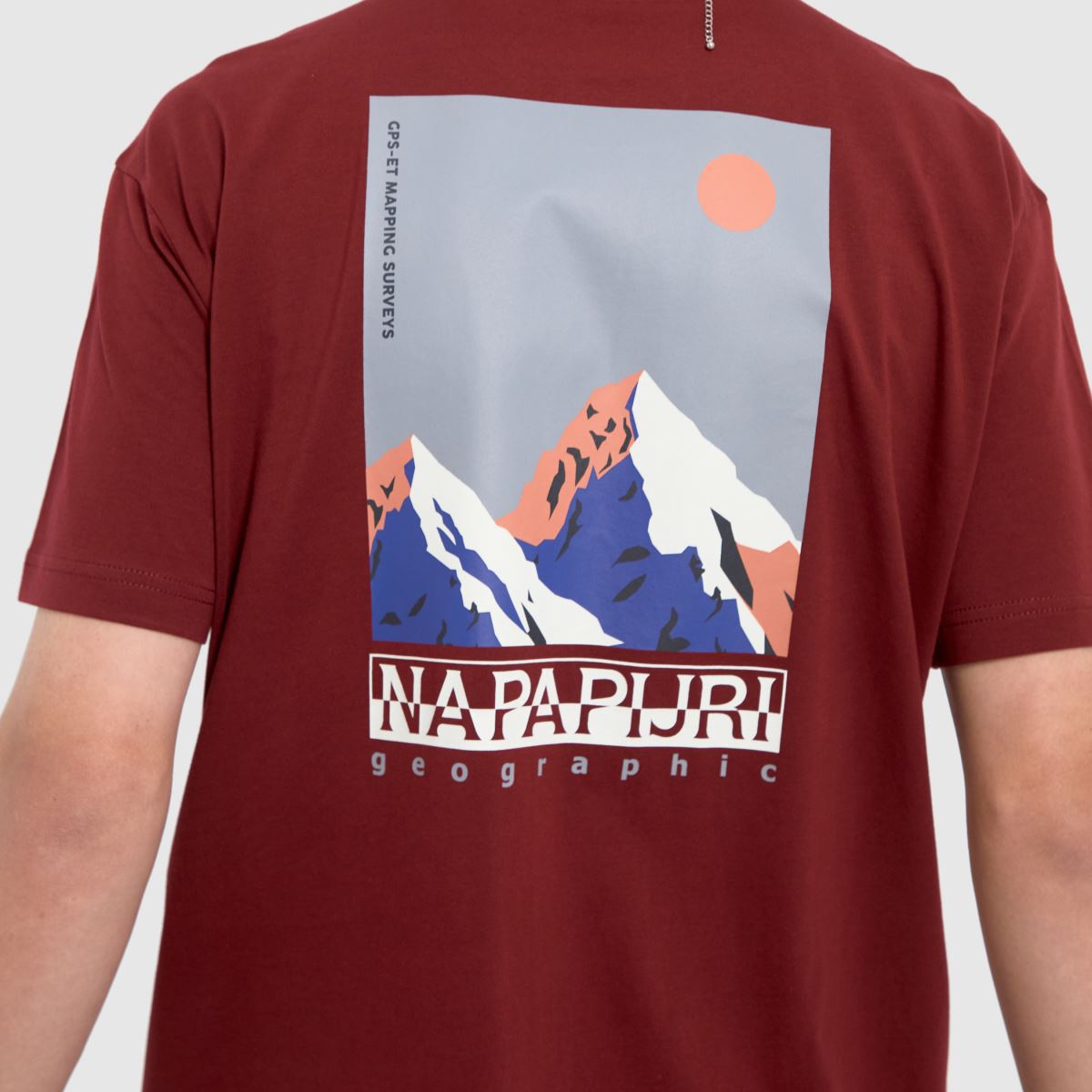 NAPAPIJRI telemark piros póló