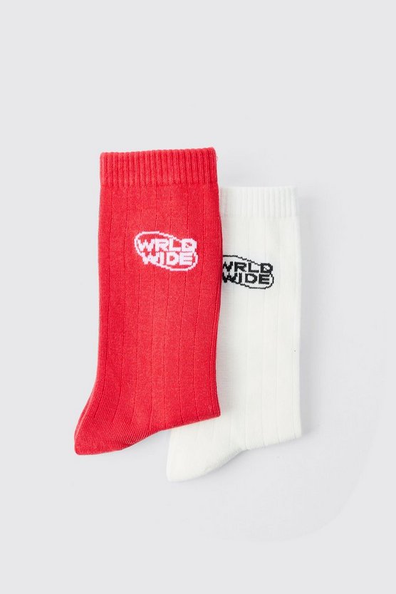 2er-Pack Worldwide Socken