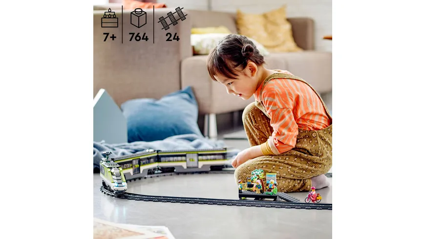LEGO City 60337 Personen-Schnellzug
