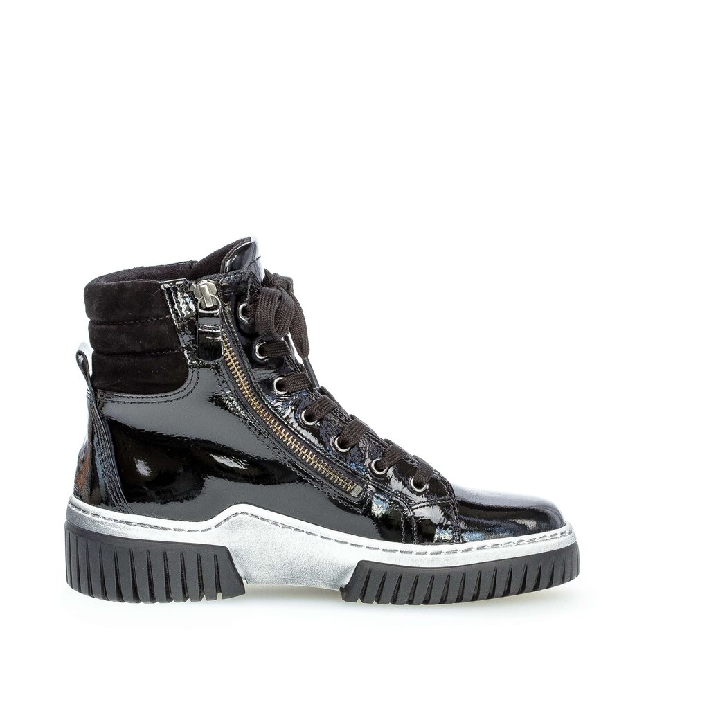 Gabor fashion Schnürstiefelette schwarz