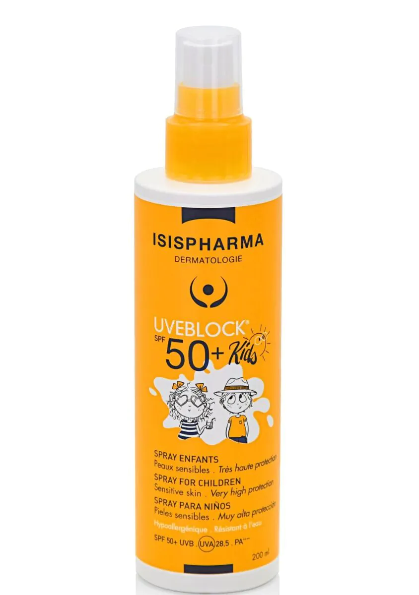 Isispharma Uveblock SPF50+ - Sprej za djecu s vrlo visokom zaštitom 200ml