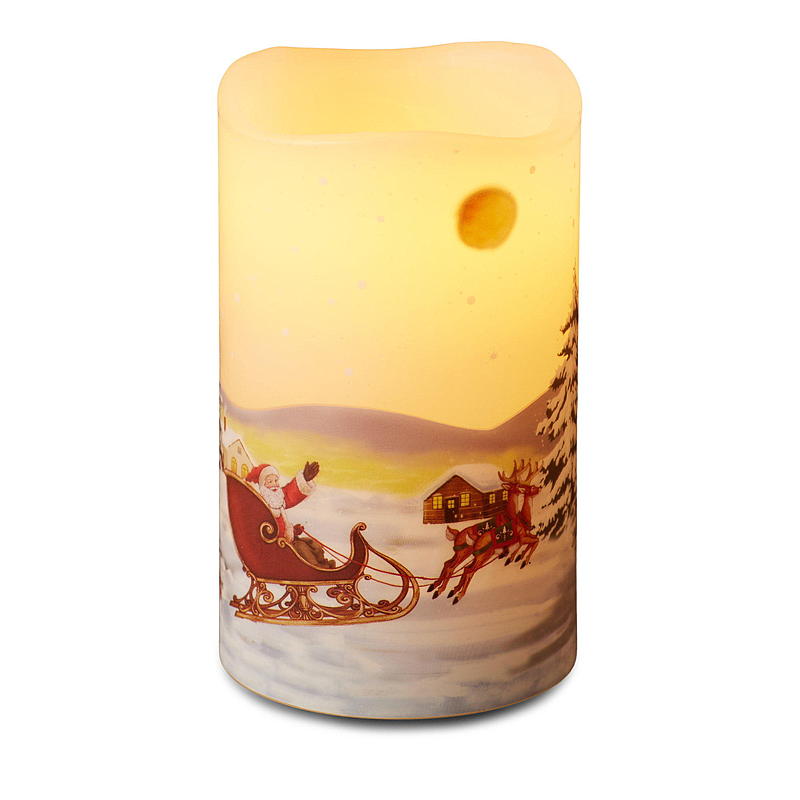Vie Selected Kubbelys 12,5 cm ø 7,5 cm LED voks print timer