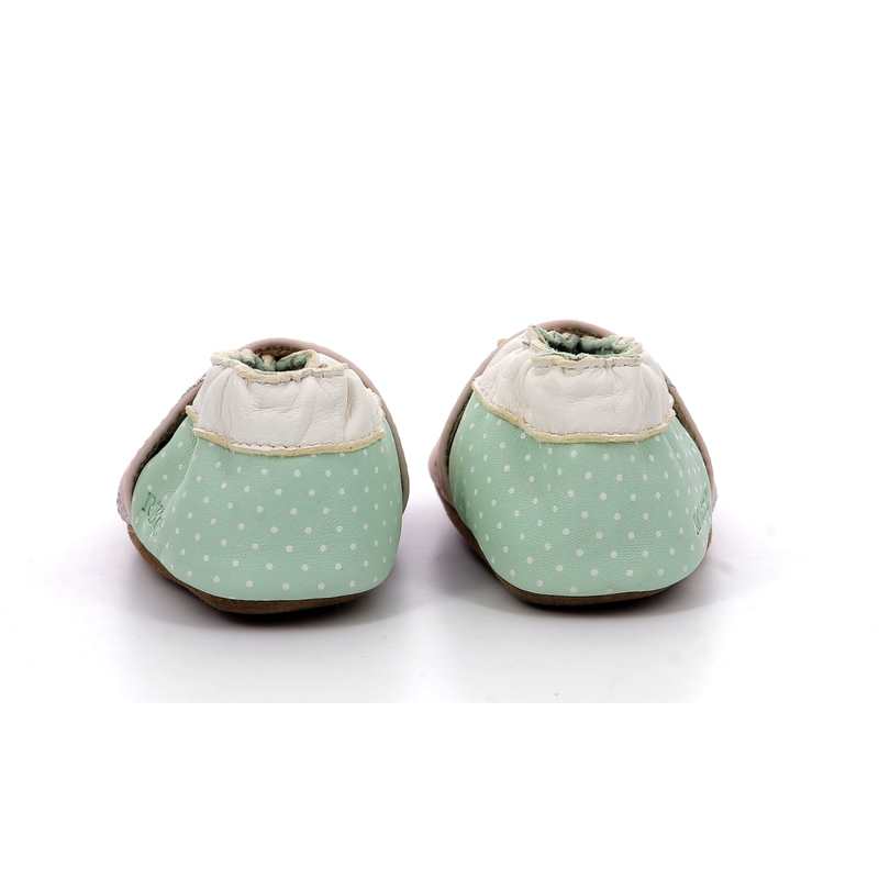 Chaussons cuir tannage vegetal Fruit's Party