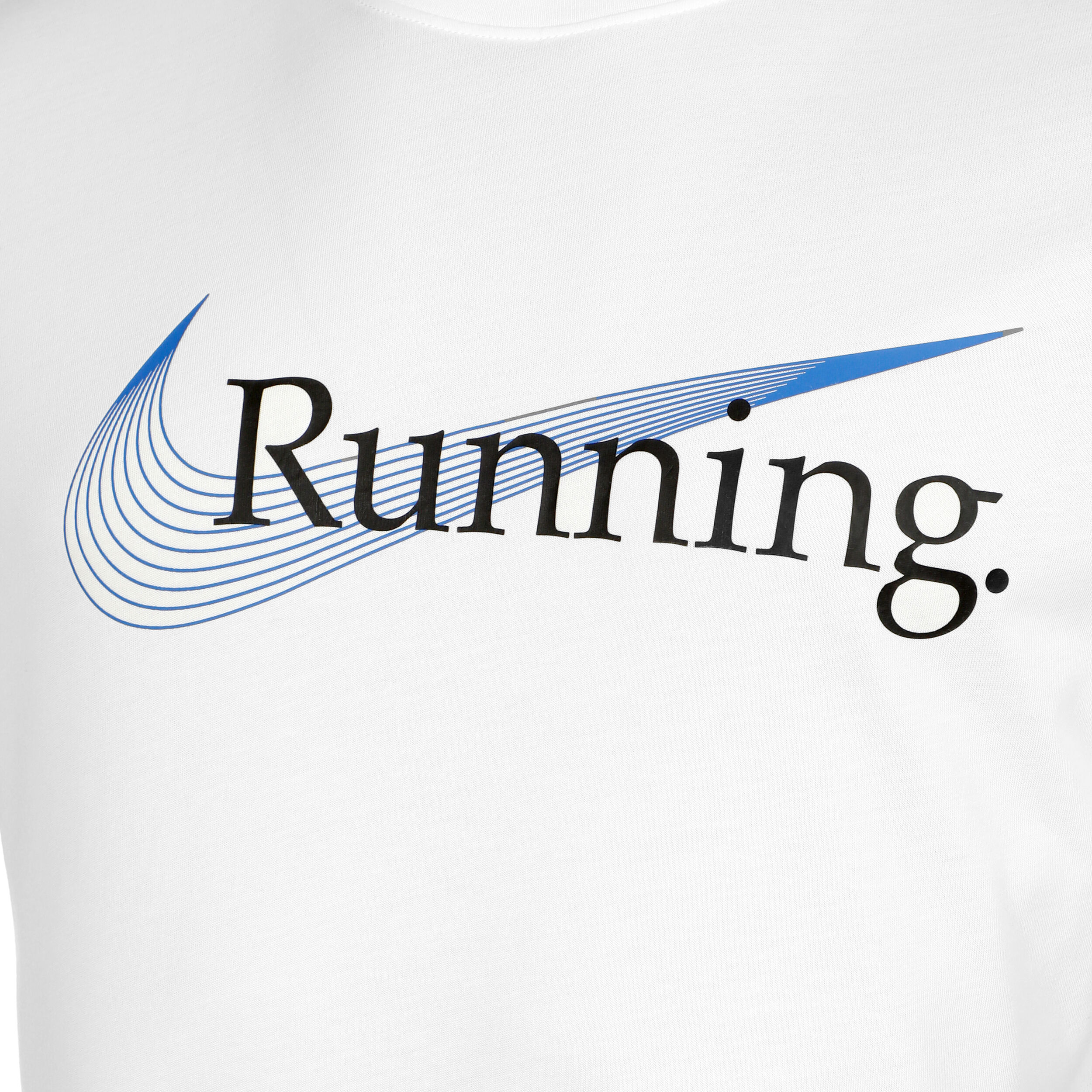 Dri-Fit Heritage Laufshirt Herren - Weiß