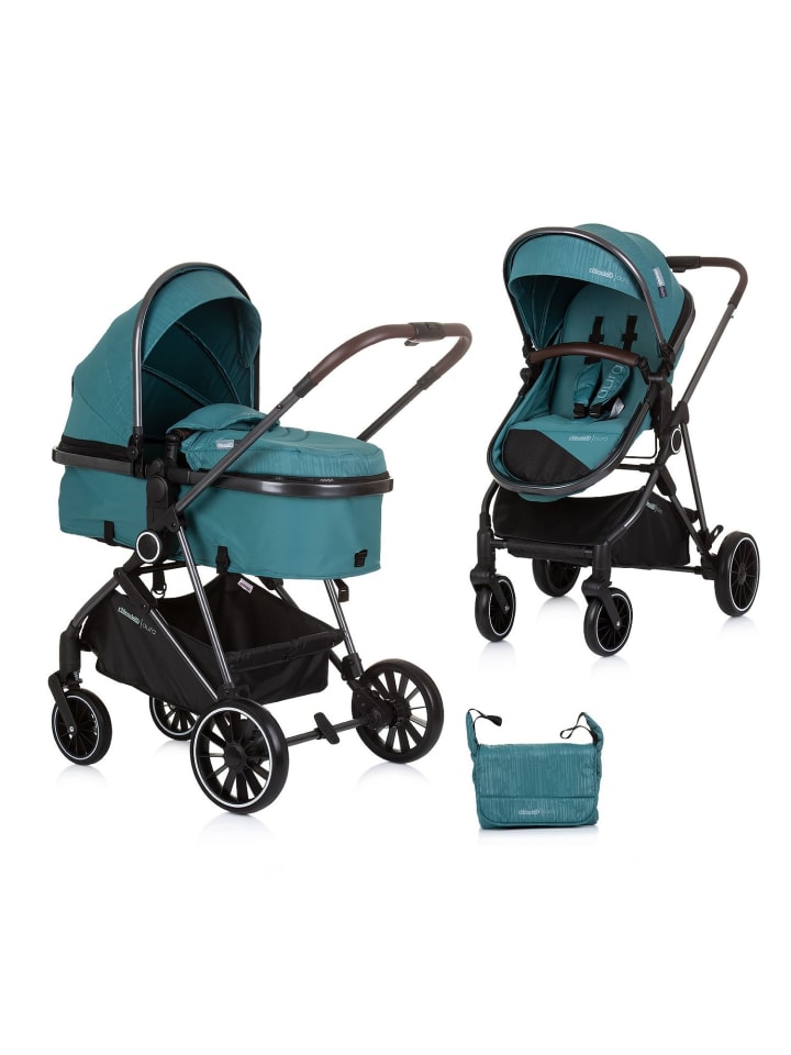 Chipolino Kinderwagen Aura 2 in 1 in grün günstig kaufen onesize