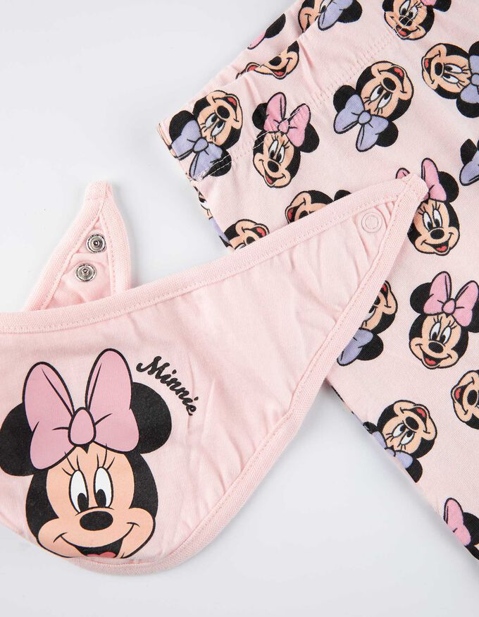 Set aus T-Shirt, Hose und Lätzchen - Minnie Mouse