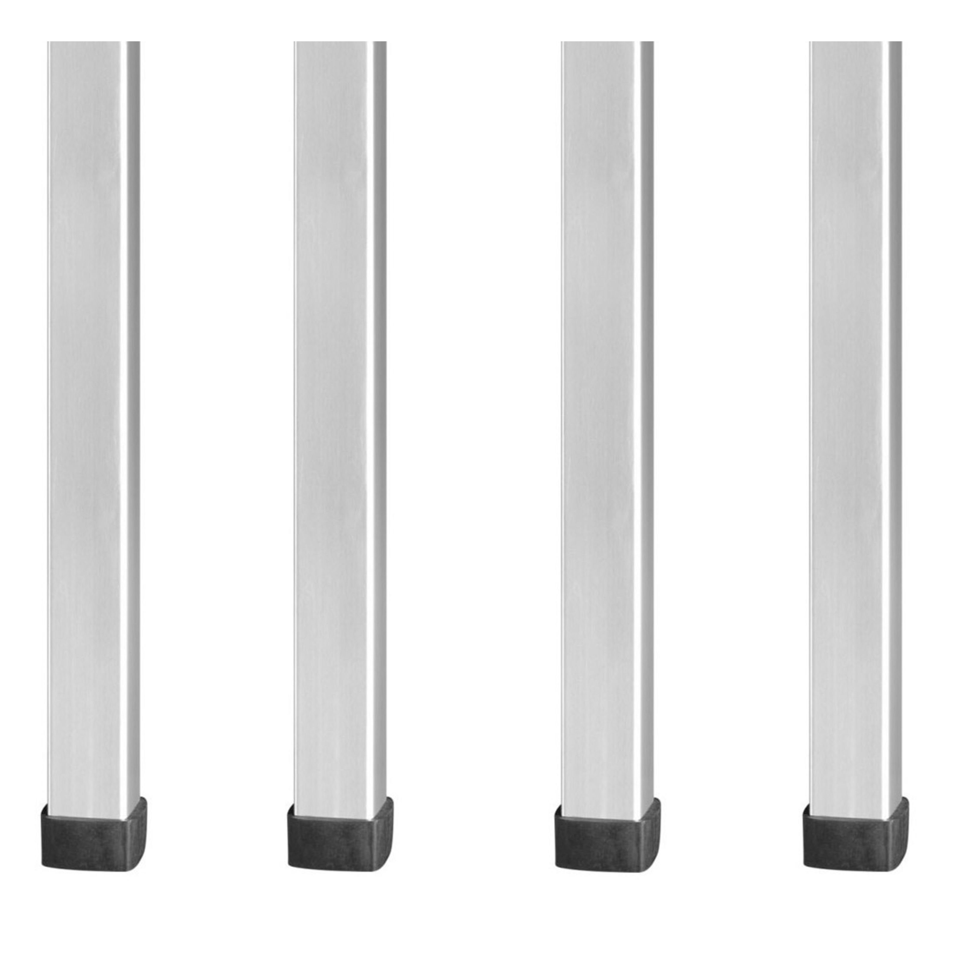 lightmaXX Gerüst, ALU-STAGE Bühnenfuß SET Hexa 4x Steckfüße 100cm, 60/60