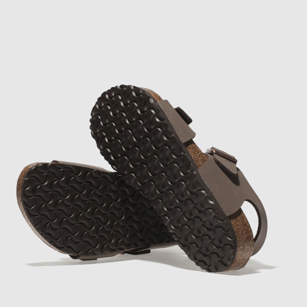 BIRKENSTOCK rjavi otroški sandali New York