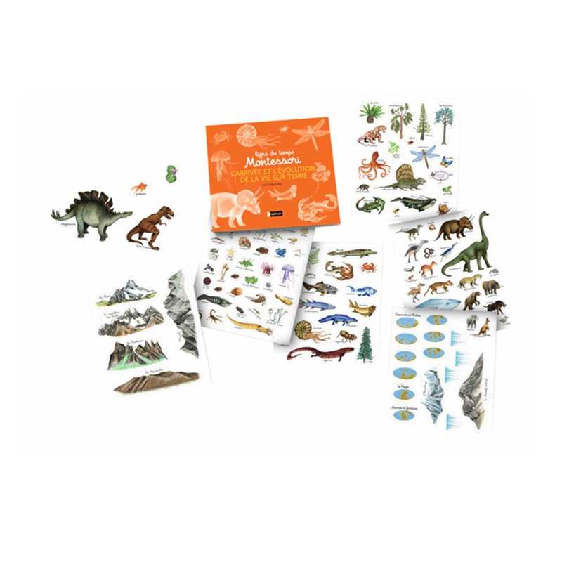 Coffret Ligne du temps montessori - Nathan Jeunesse